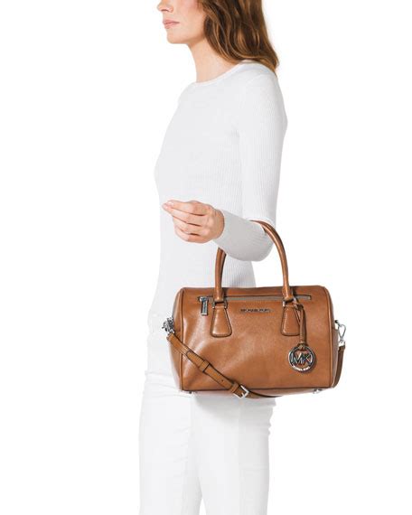 michael kors large sophie top zip satchel|macy's Michael Kors.